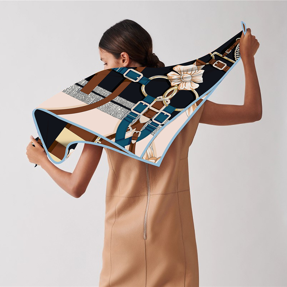 90cm New Design Belt Twill Sil - đánh giá và giá Face Scarf Mask