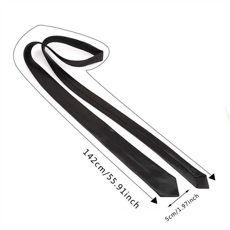 Fashion Elegant Solid Color Ne - đánh giá và giá Skinny Tie Men