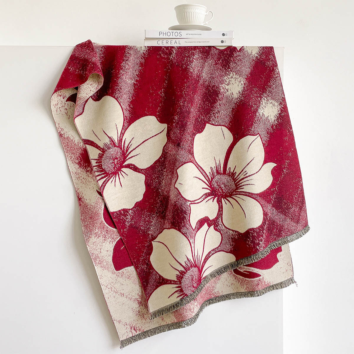 Women Imitation Cashmere Scarf - đánh giá và giá Pashmina Wrap Large