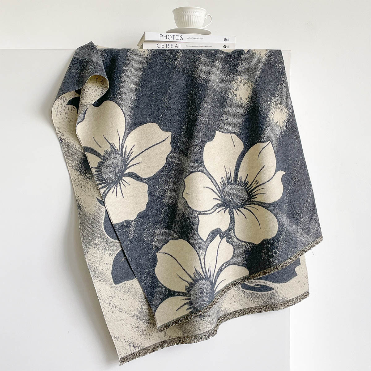 Women Imitation Cashmere Scarf - đánh giá và giá Pashmina Wrap Large