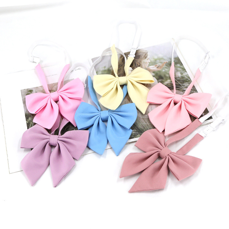 Fashion JK Bowties Solid Pink  - đánh giá và giá Bow Tie Pre Tied