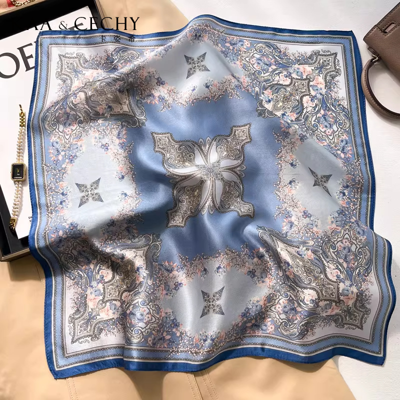 Baroque Floral 100% Mulberry S - đánh giá và giá Face Scarf Mask
