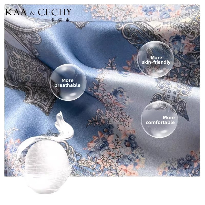 Baroque Floral 100% Mulberry S - đánh giá và giá Face Scarf Mask