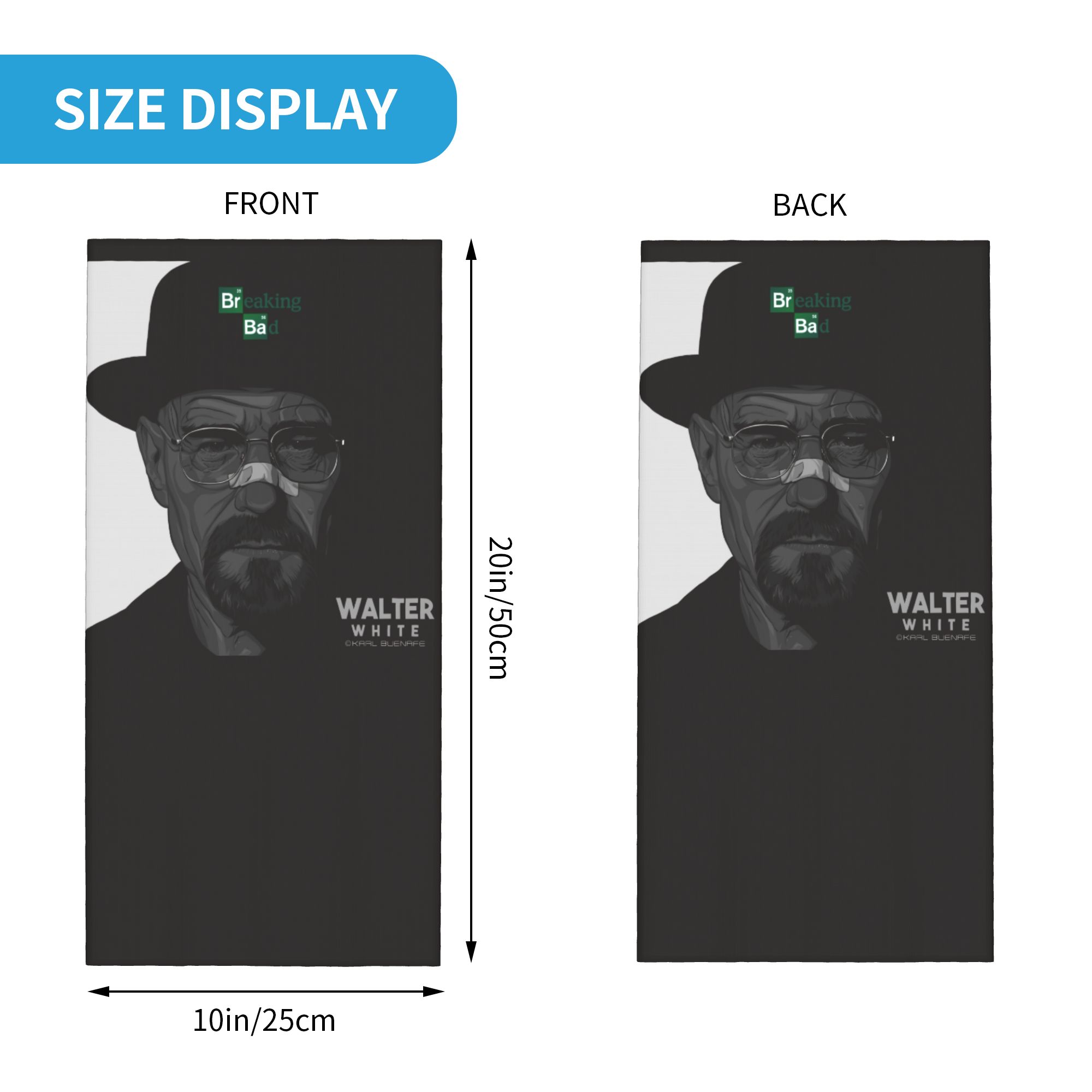 Custom Cool Breaking Bad Walte - đánh giá và giá Neck Warmer Tube